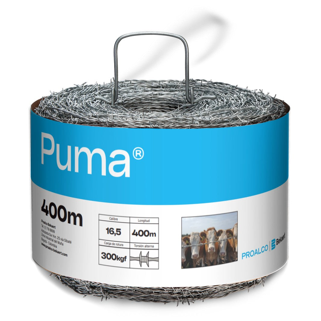 Púas Puma calibre 16.5 X 400 mts