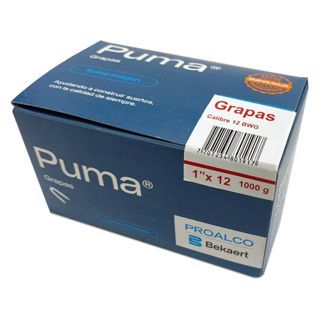 -210828 Grapa 1" X 12 X 25Kg