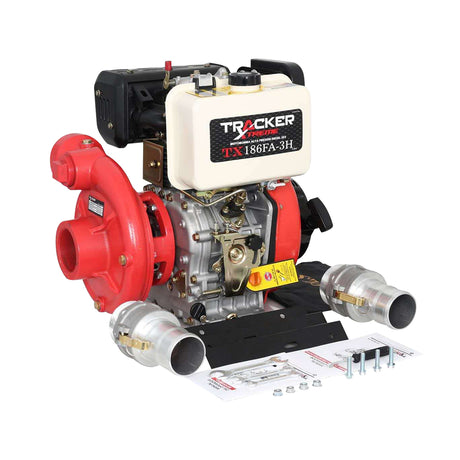 TX186FA-3H-PY Motobomba Diesel Alta Presión 3X3 Pulg, Motor Tipo Fa, 10 Hp