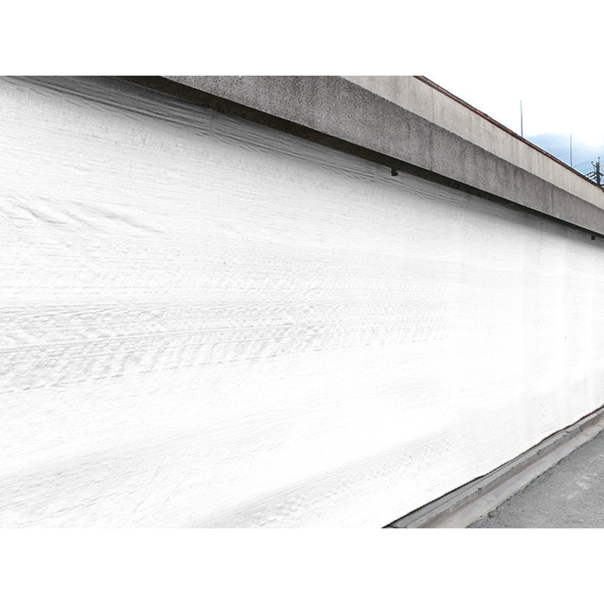Tela PP Cerramiento 2.10x100m Blanca UV6 Excala