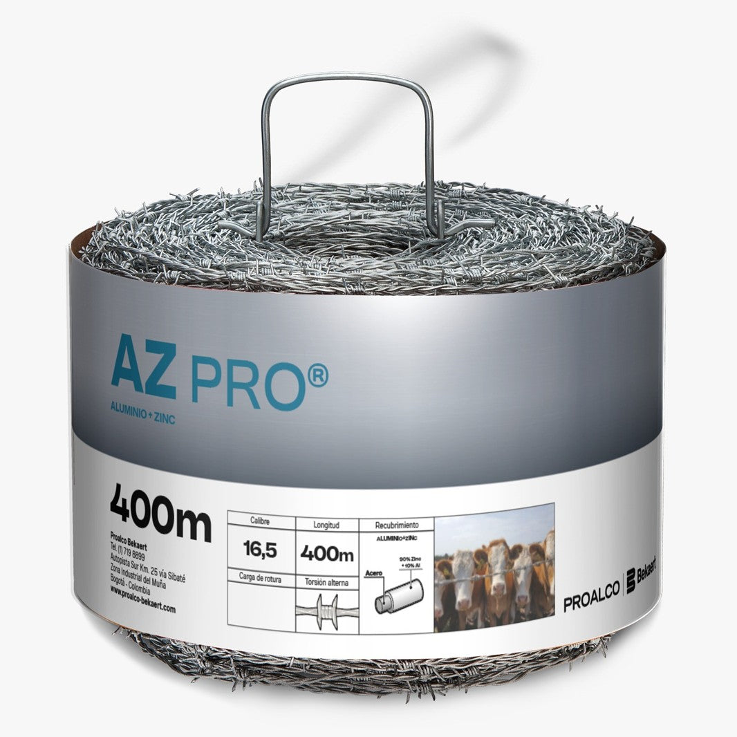 Alambre de Puas de AZ Pro 16.5 x 400MT