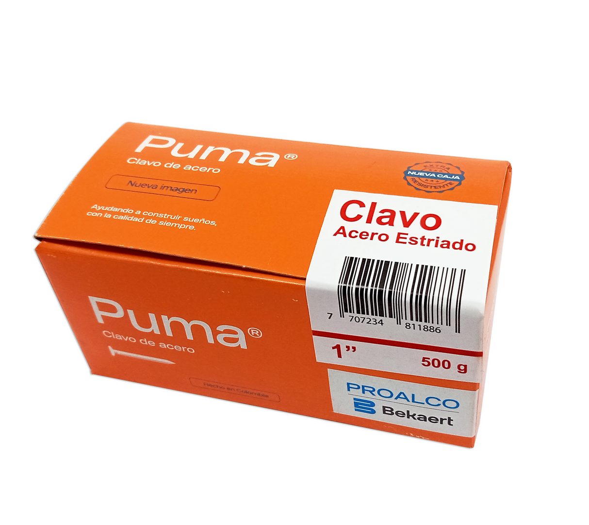 Clavo Acero Estriado 1 x 25kg