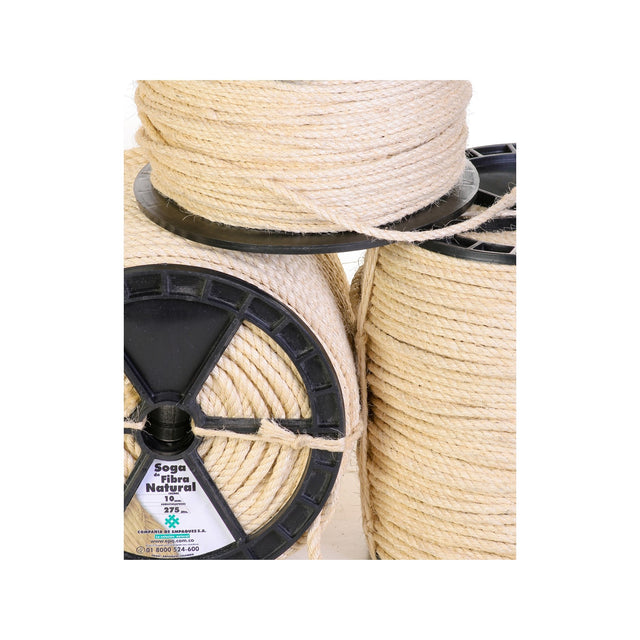 1200072 Soga Fique Rollo x 235 MT 19mm 3/4" 50kg