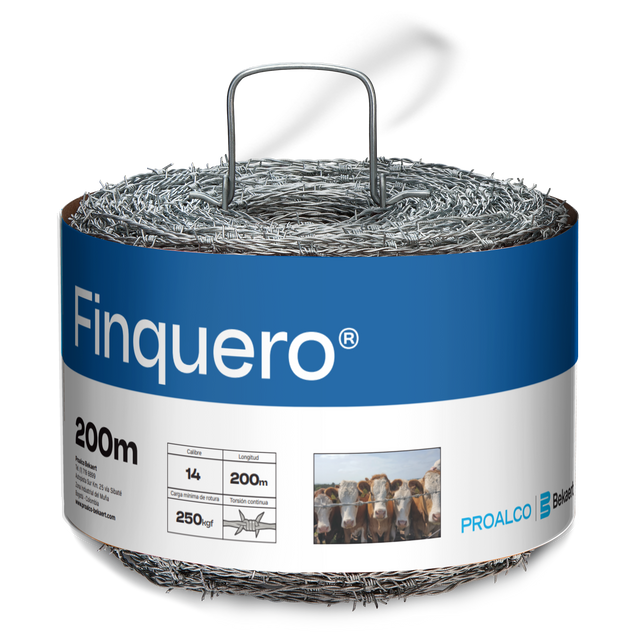 -210226 Púas Finquero calibre 14.0 X 200 mts